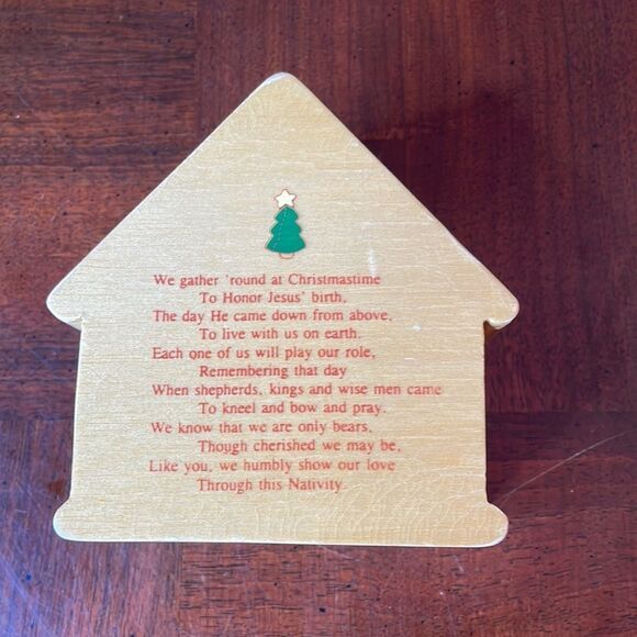 Cherished Teddies Mini Nativity Scene Christmas Holiday - Picture 6 of 7